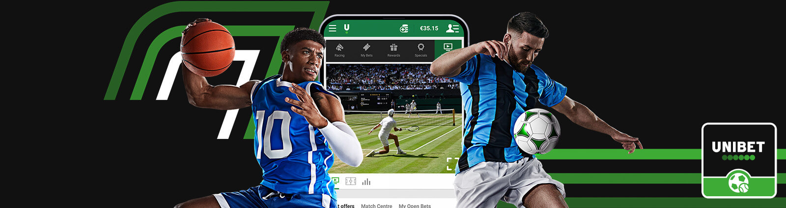 Unibet's fast and secure betting app
